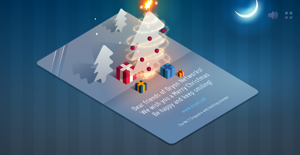 Christmas greetings from Oryon Networks